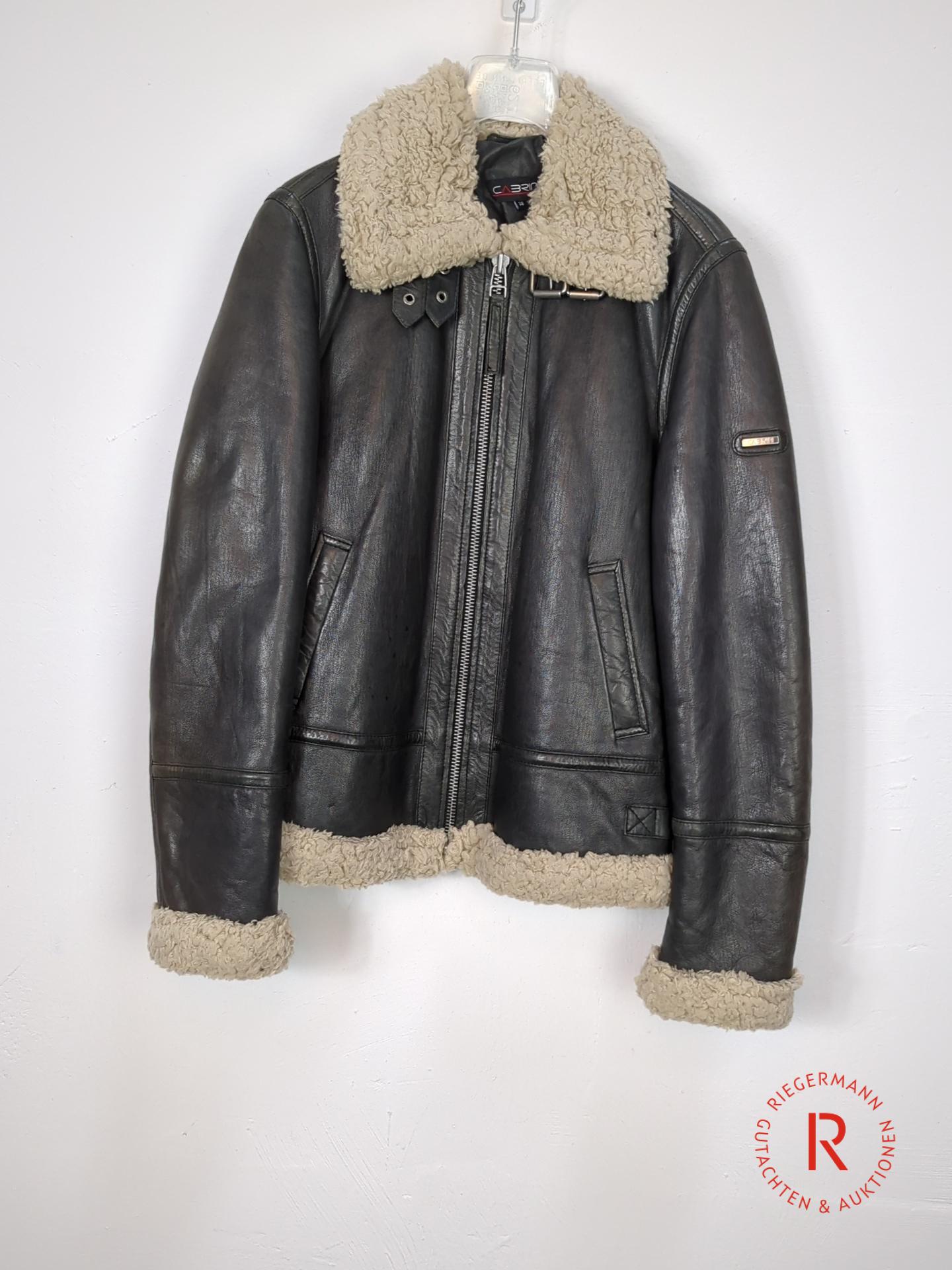 DAMEN LEDERJACKE GRÖSSE 38